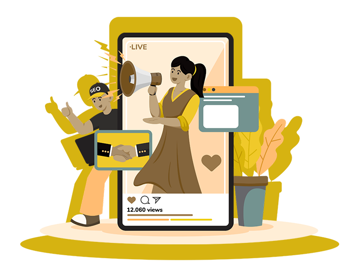MulTech Digital Marketing SMM Influencer Marketing Image